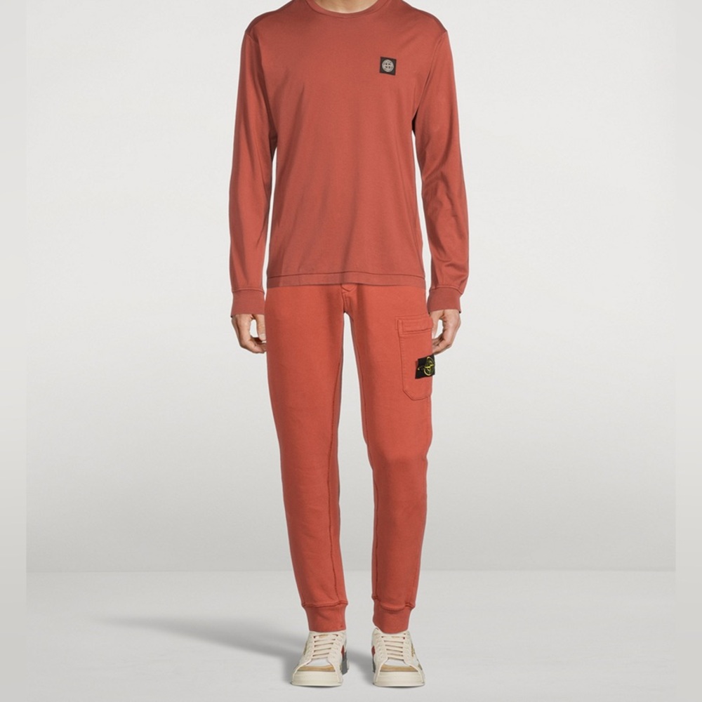 Stone Island Red Sweatpants